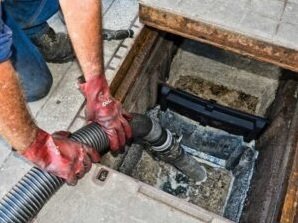 desentupimento de caixa de gordura